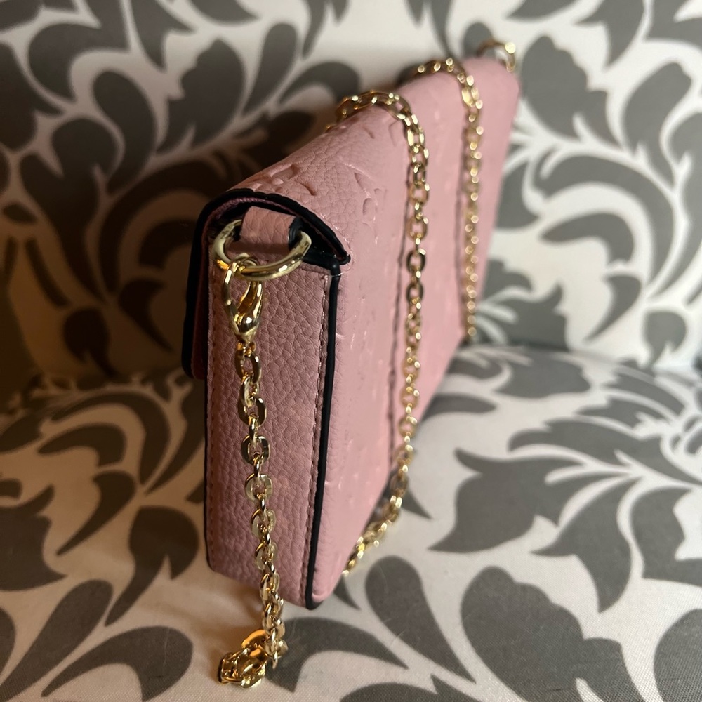 Pink LV Chain Crossbody used 1x! Great Condition